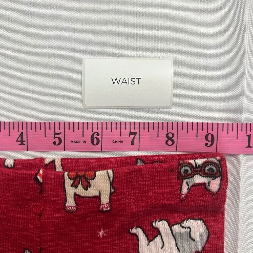 NWT Boy or Girl Toddler Christmas PJs French Bulldog 2T